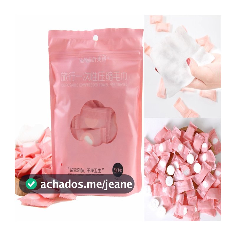 kit 100 unidades toalha Desidratada Descartavel 100un Sale