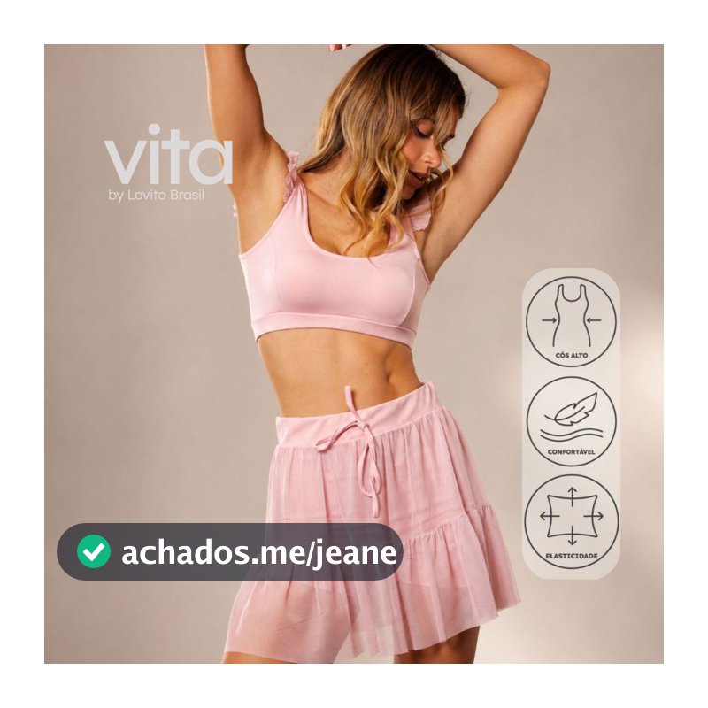 Lovito Vita Short Saia Balletcore Esportivo Feminino Com Tule OSB20042034
