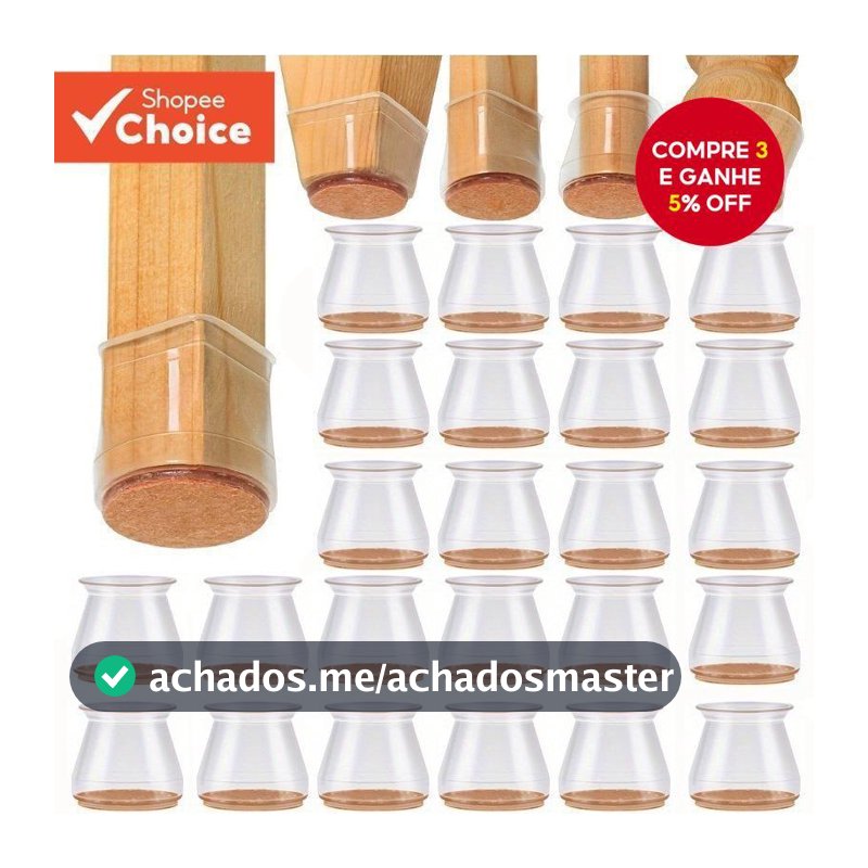 Protetores De Perna De Cadeira De Silicone , Almofadas De Feltro Redutoras De Ruído Para Móveis , Conjunto De Proteção D