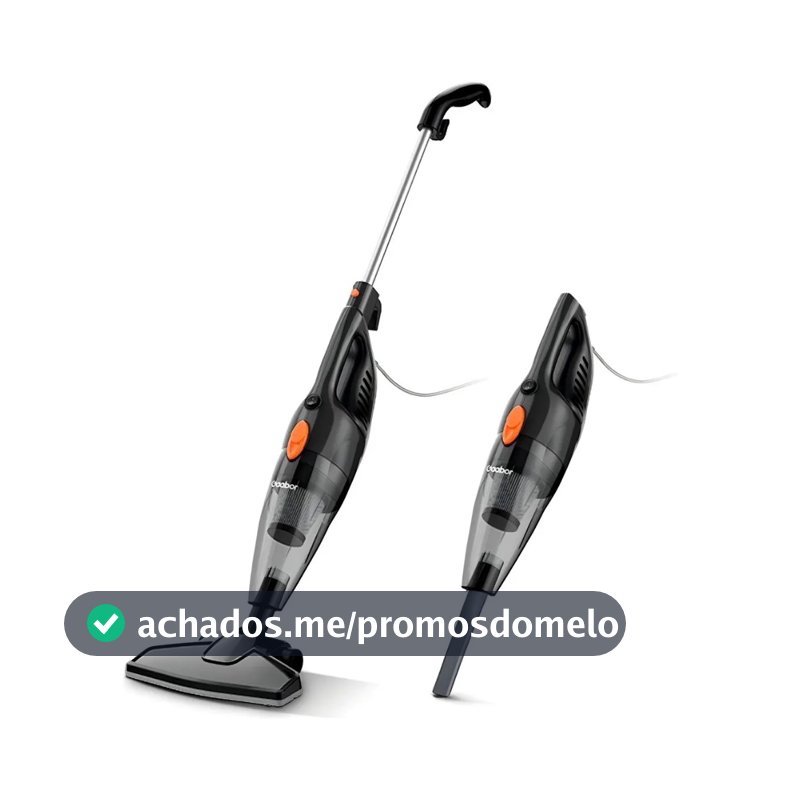 Aspirador De Pó Vertical 2 Em 1 Portátil Gaabor 650w