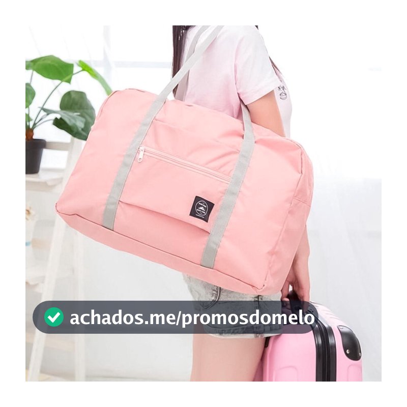 Bolsa de Viagem Mala Dobrável Capacidade Impermeável