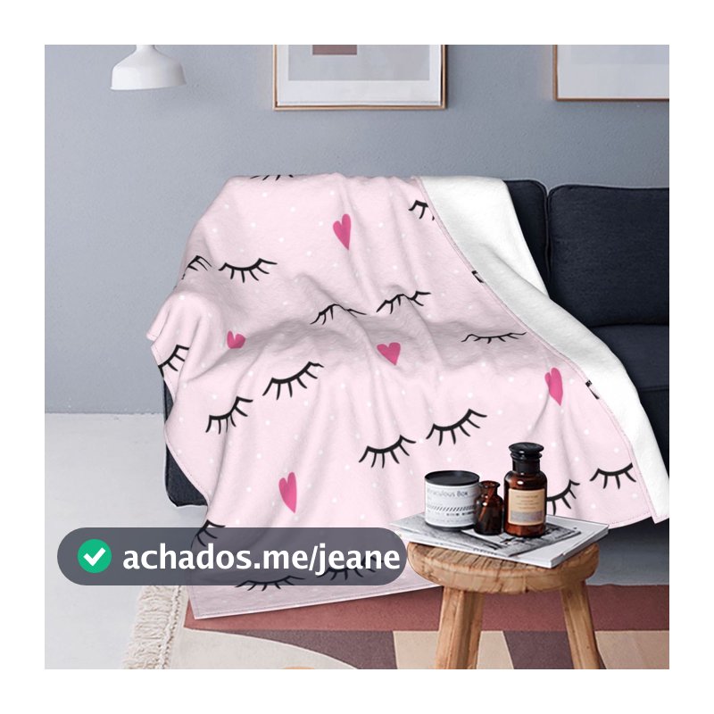 Cobertor De Pelúcia De Olhos Fechados Fofo Beleza De Cílios Engraçados Para Sofá Hotel Doméstico