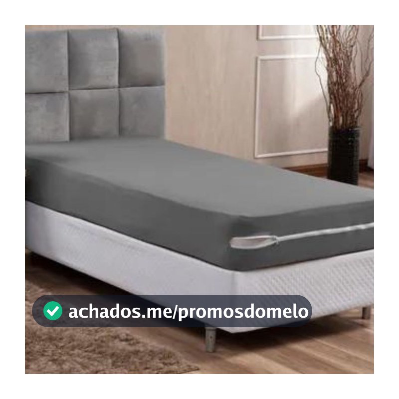 Capa Para Colchão de Solteiro Malha Grossa Gramatura 90
