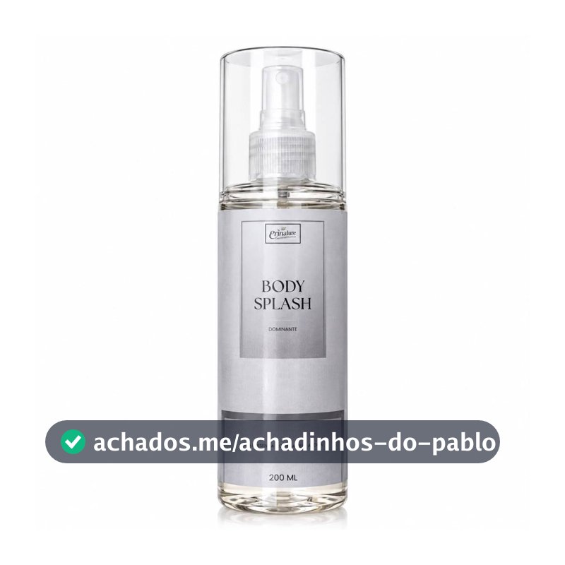 Body splash premium masculino alta perfumaria 200ml
