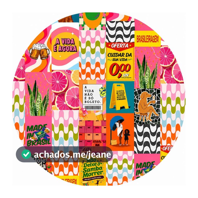 Capa Mini Painel Para estrutura de 50x50 Personalizado para festa na mesa - BRASILIDADE  MODELO 105