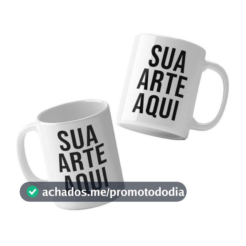 1 CANECA DE PORCELANA 325ML FAZEMOS A ARTE DO SEU JEITO