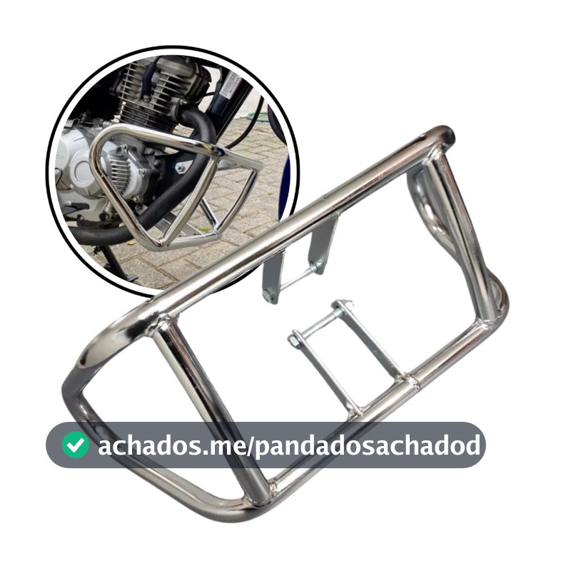Mata Cachorro Protetor de Motor Tipo Frances Cg 160 Start Fan Titan 125 150
