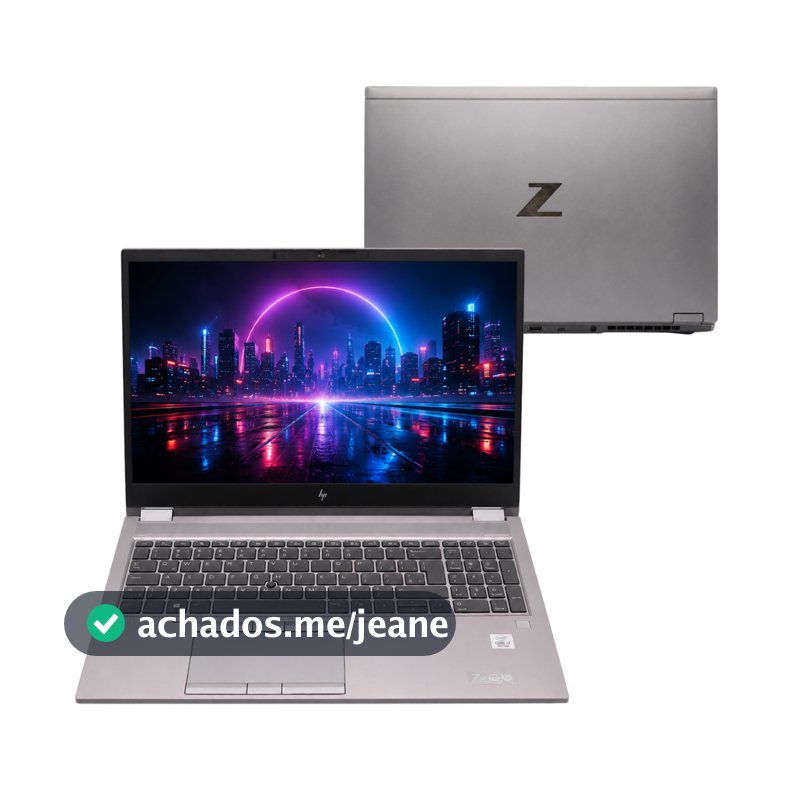 Notebook HP ZBook Fury 15 G7 | Intel Core i7 | 32GB RAM | SSD 512GB | NVIDIA RTX 3000
