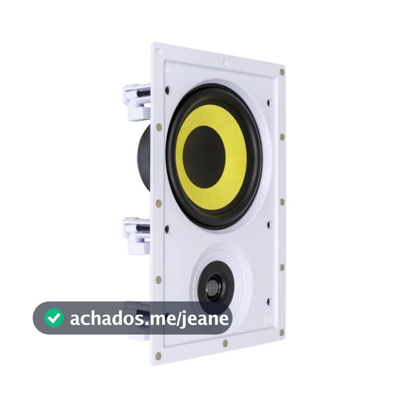 Caixa De Som JBL CI6R Plus de Embutir Arandela Retangular 160w