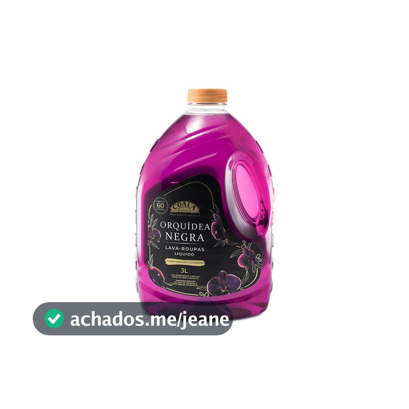 Lava-Roupas Líquido Coala Laundry - Orquídea Negra 3L