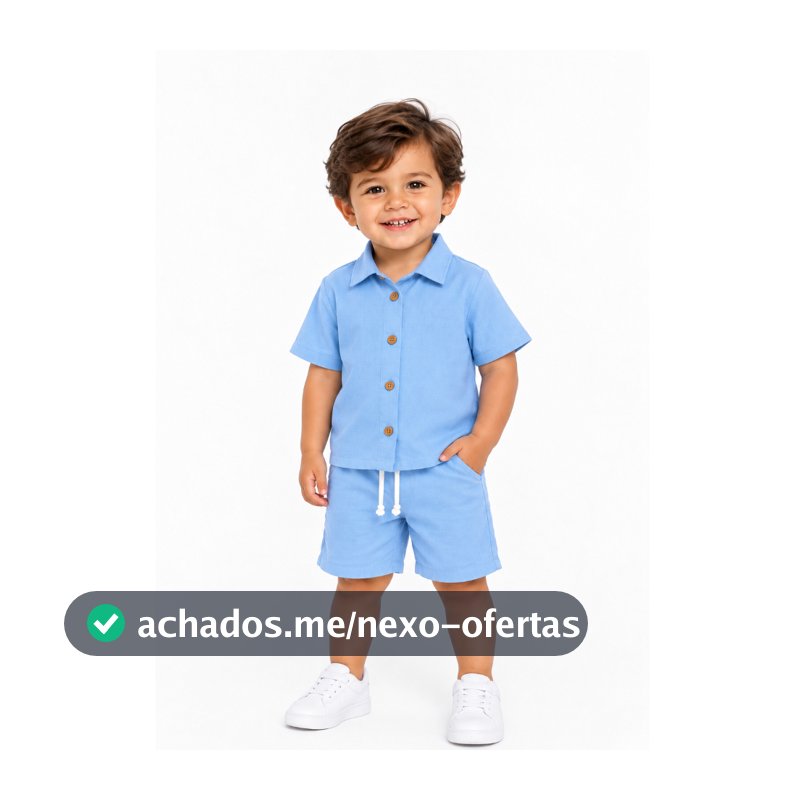 Conjunto Infantil Mauricinho linho de menino 2 a 14 anos Conjunto infantil menino Roupa infantil ROUPA MENINO
