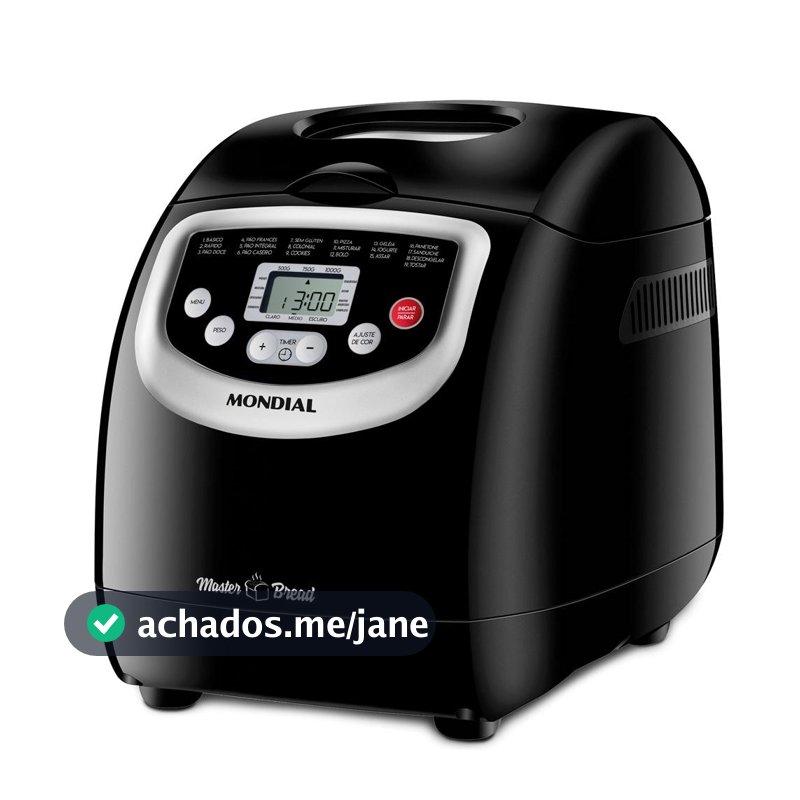 Panificadora Automática Master Bread Mondial NPF-53