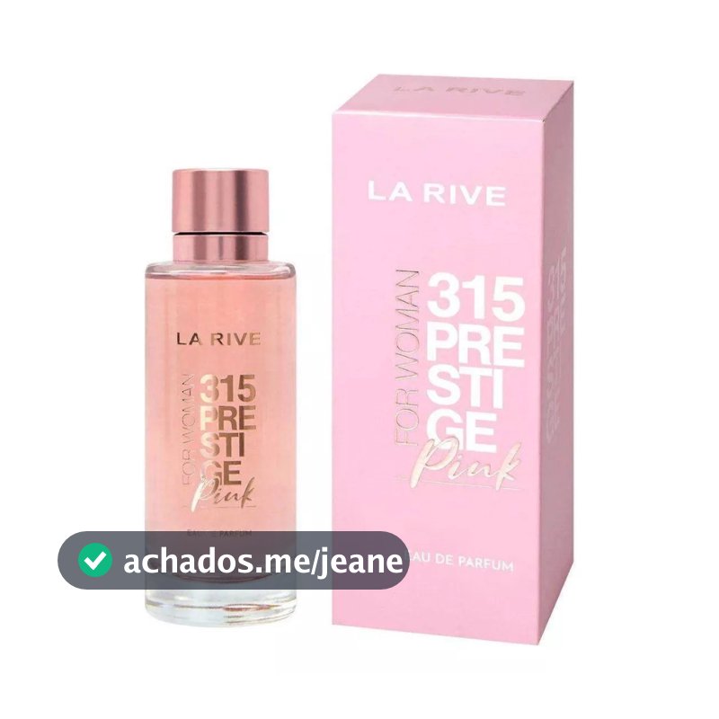 Perfume La Rive 315 Prestige Pink Eau De Parfum 100ml