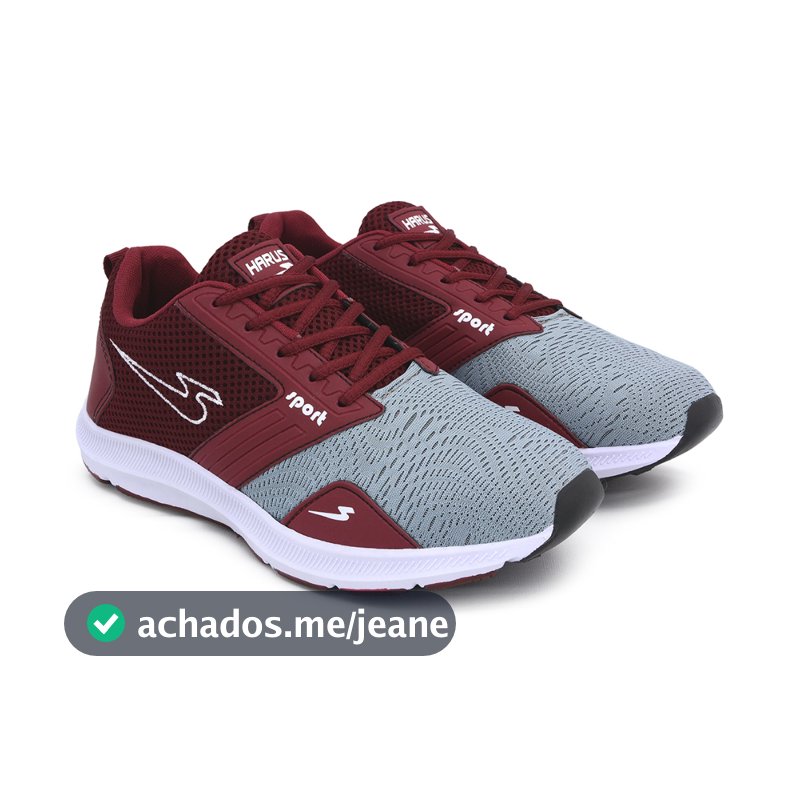 Tênis Masculino Harus Fit Treino Academia Caminhada Esportivo Corrida