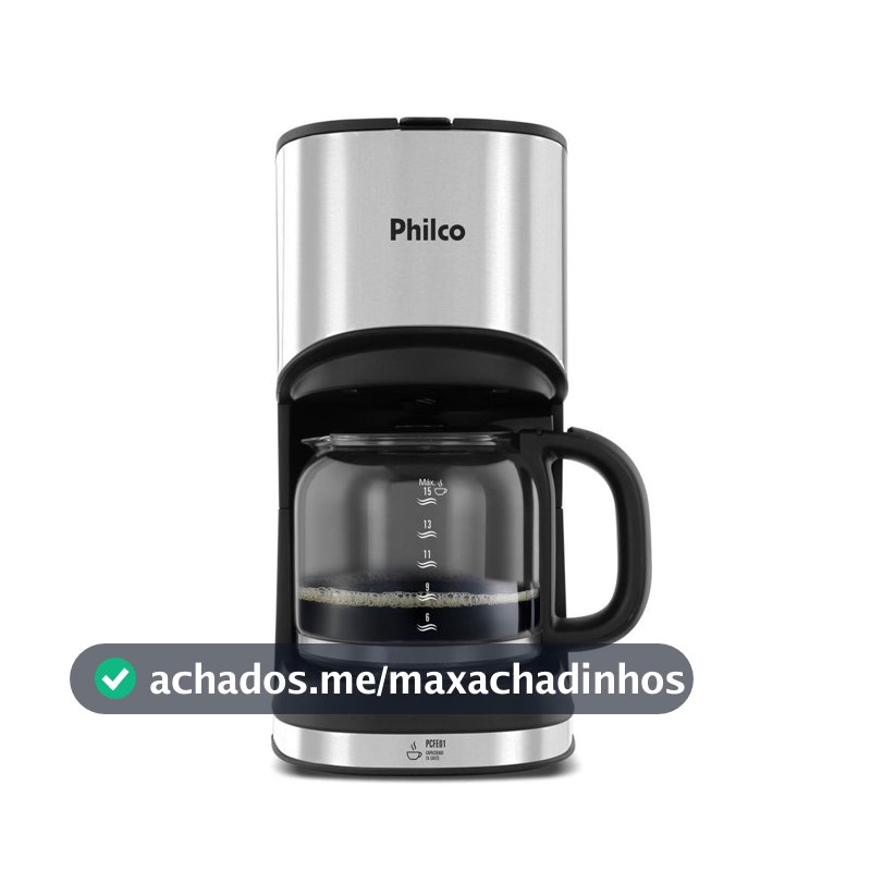 Cafeteira Philco 15 Cafezinhos 600ml 550W PCFE01