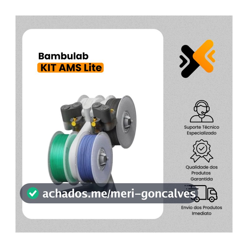 AMS Lite para A1 e A1 mini - Bambu Lab - Produto Novo - SEM CAIXA ORIGINAL