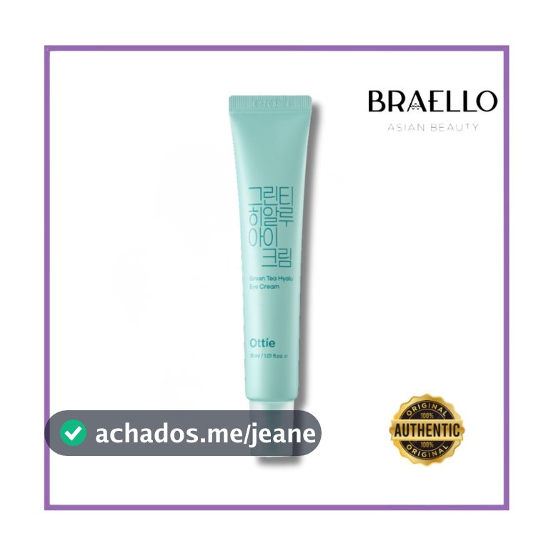 Ottie Green Tea Hyalu Eye Cream 30ml