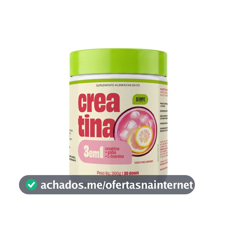 Creatina Monohidratada 300g Soufit Pink Lemonade