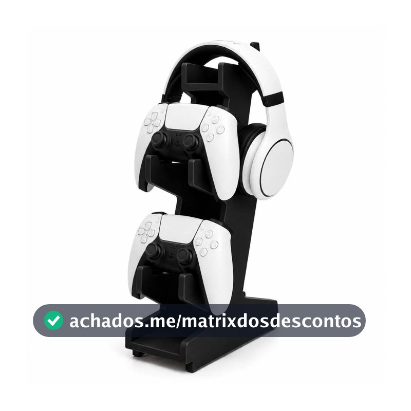 Suporte Porta Controle Videogame Gamer Para Ps4 Xbox Ps5
