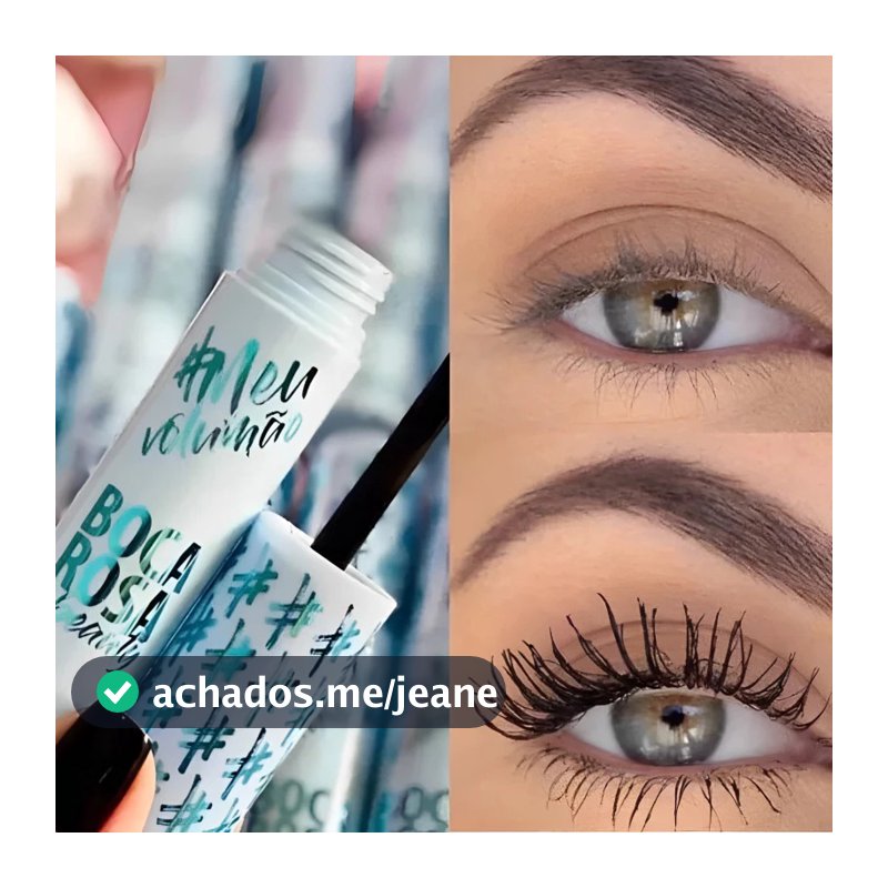 Máscara Para Cílios Payot Boca Rosa #MeuVolumão