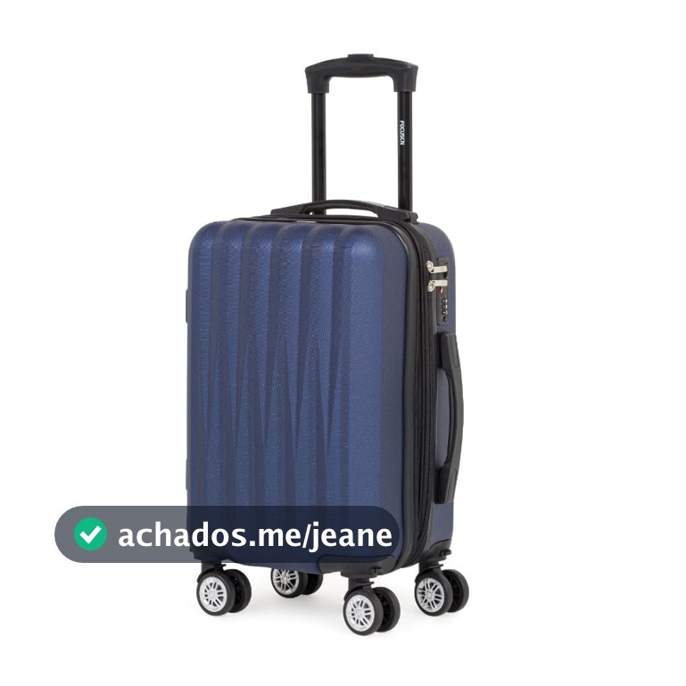 Mala De Viagem Bordo 10KG ABS Roda Dupla Removível Cadeado Embutido ML02