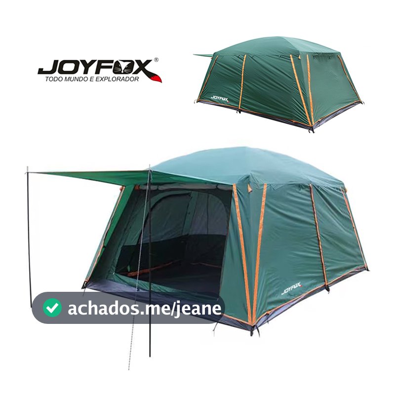Barraca de Camping 12-16 Pessoas Impermeavel 4000mm JOYFOX Barraca Familiar Grande 420305200cm