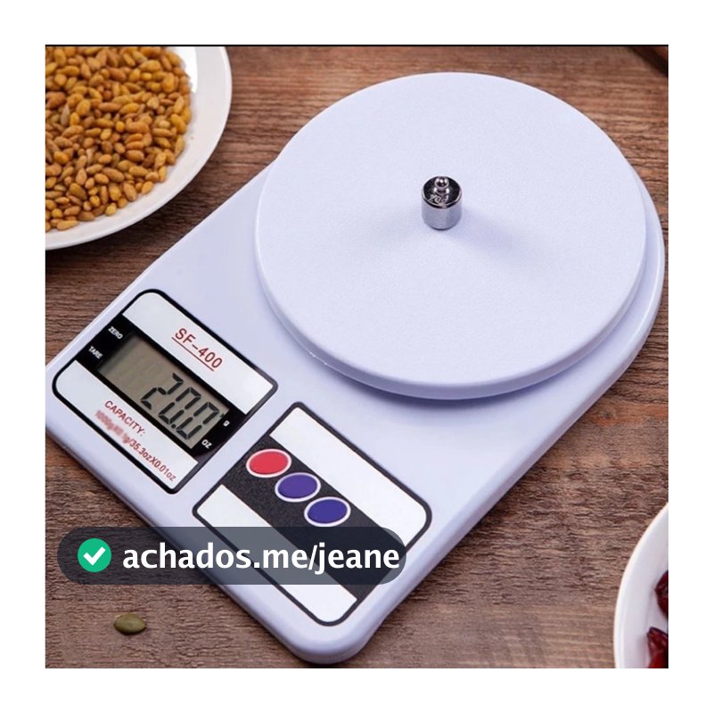Balança Digital Cozinha 10Kg Precisão Balança de Alimentos Cozinha