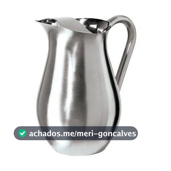 Jarra Diamond 1,2l Para Água Suco C Tampa Inox