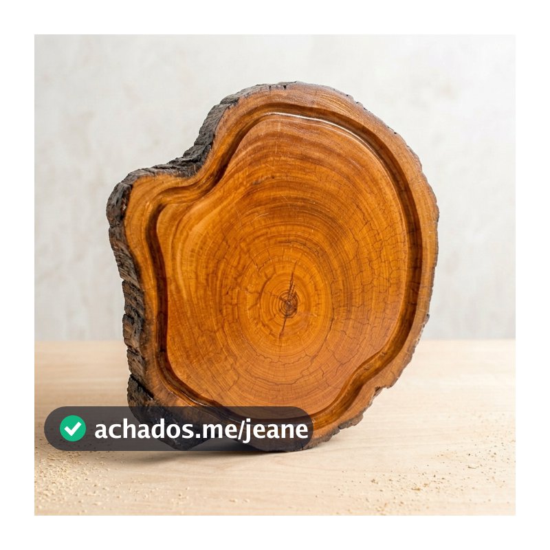 Tábua 30 cm com canaleta madeira maciça frios cortes carnes churrascos fotos borda irregular