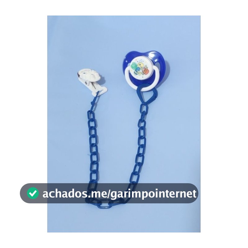Chupeta Recém-nascido (tamanho 1, de 0 a 6 meses) Bico Redondo/Ortodôntico com prendedor de chupeta Corrente