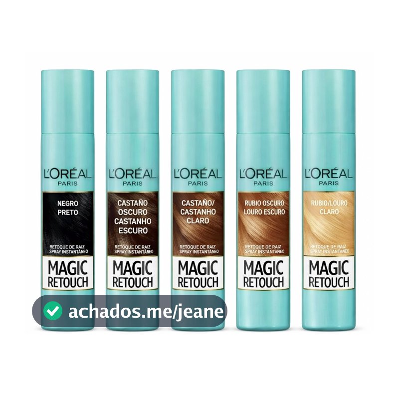Retoque De Raiz Elseve Loreal Magic Retouch Várias Cores