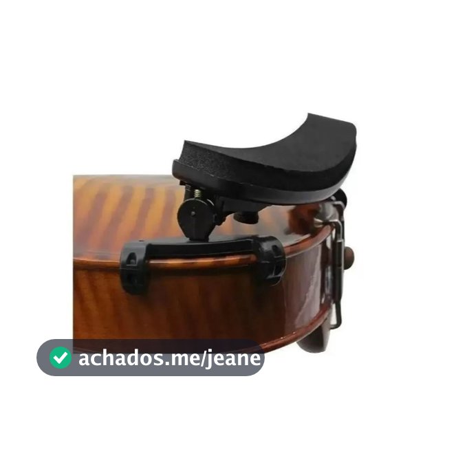 Espaleira Para Violino Com Regulagem 3/4 - 4/4 Profissional