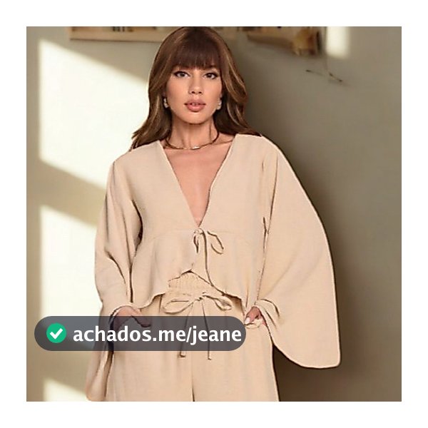 Blusa boho tendência manga solta