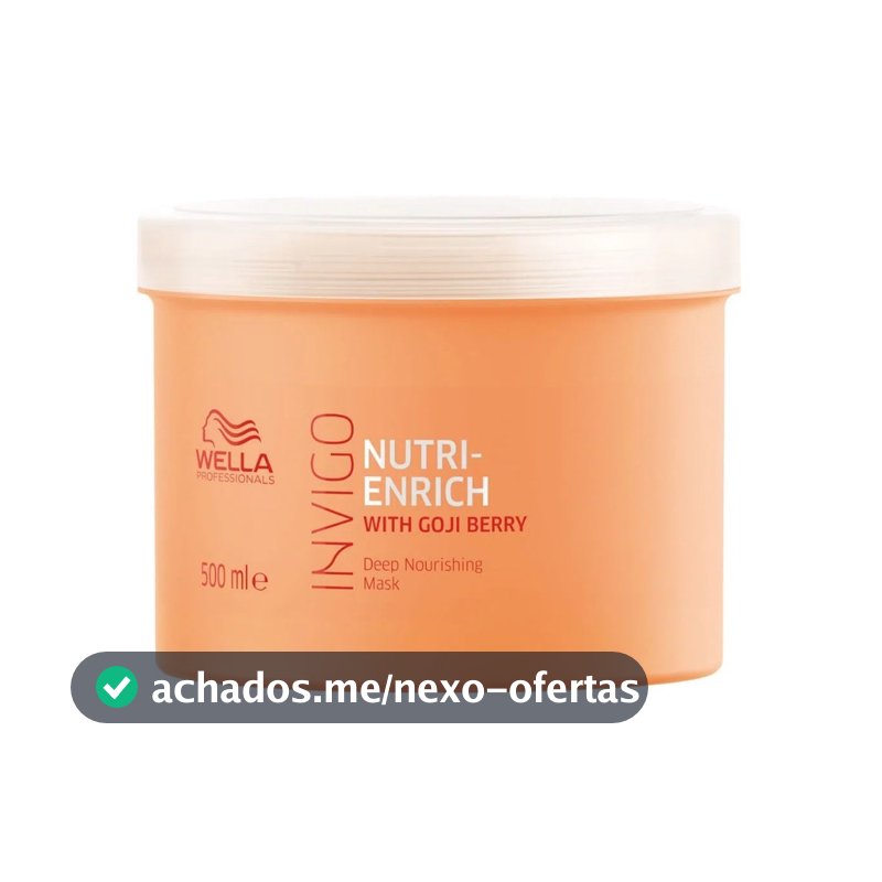 Máscara Tratamento Capilar Wella Professionals Enrich 500ml
