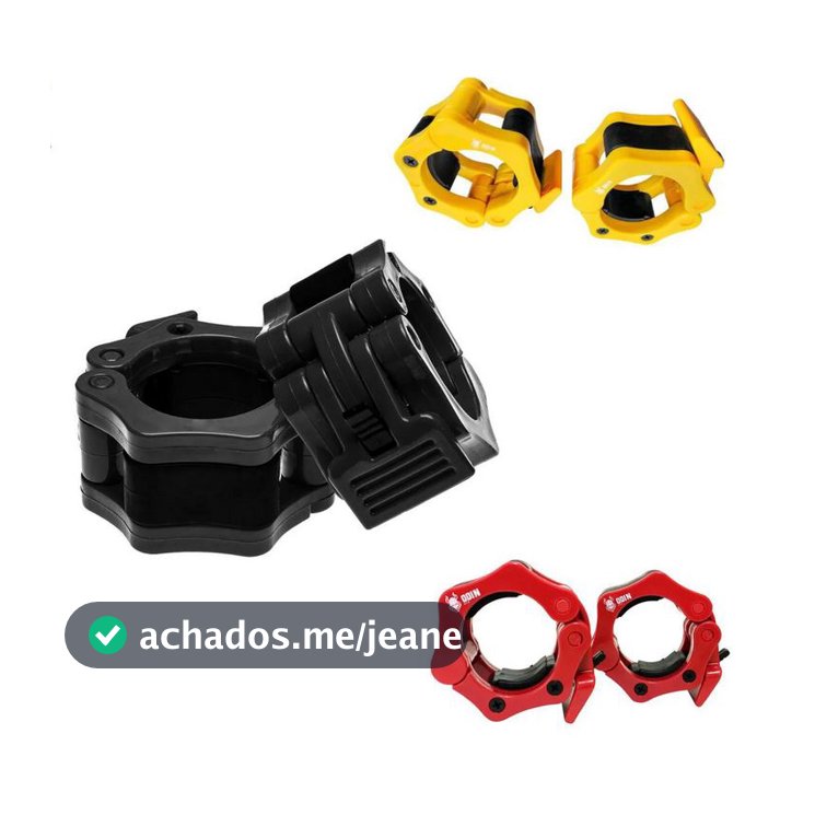 Presilha para Barra Olímpica Lock Jaw Par 50mm 2 polegadas - Odin Fit