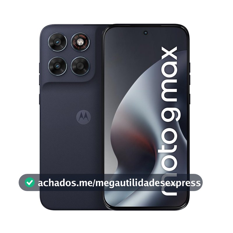 Smartphone Motorola Moto G Max 5G 256GB 8GB RAM 6.8" Grafite + Ubook Livros DIgitais