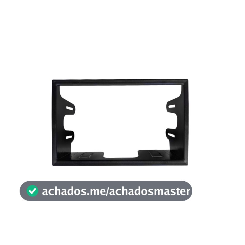 Moldura Universal Painel 2 Din Multimídia DVD MP5 Padrão Chinês