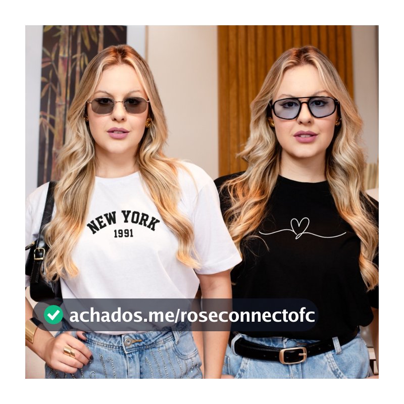 Kit 2 T-Shirt Feminina Estampada Camiseta 100% Algodão Estilosa Envio Imediato