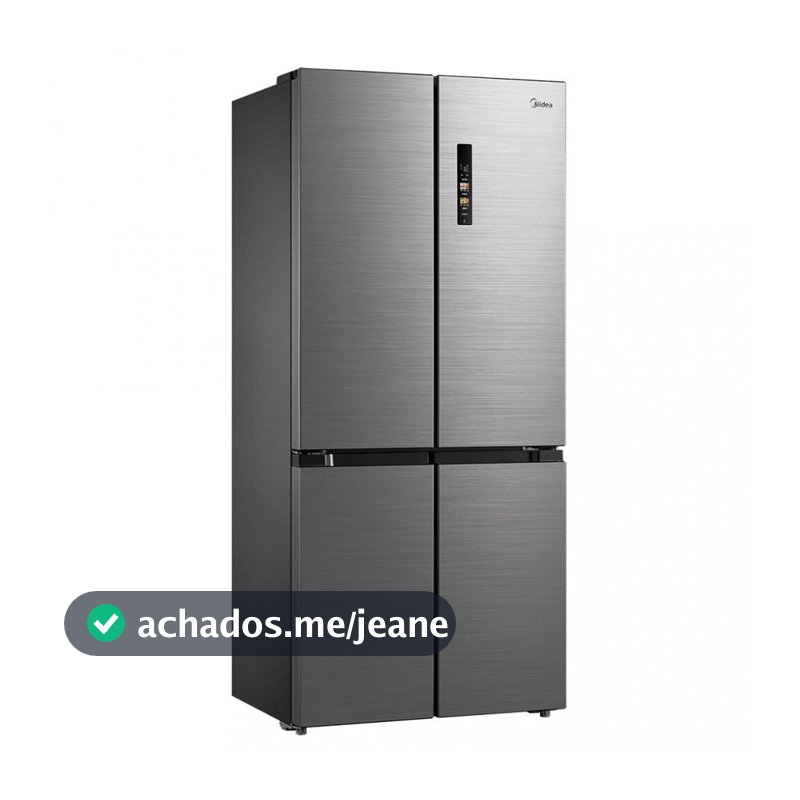 Geladeira Midea MDRF691FGD463 Inverter Smart 474 Litros