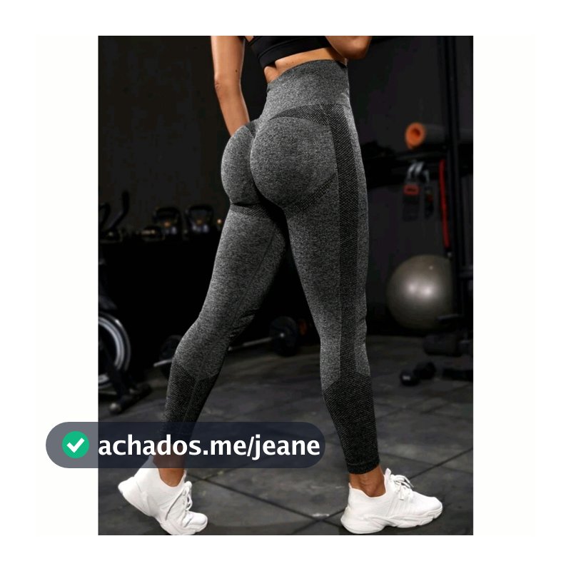 Jcolour Calça Legging Feminina Compressão Academia Suplex Poliamida Zero Transparência