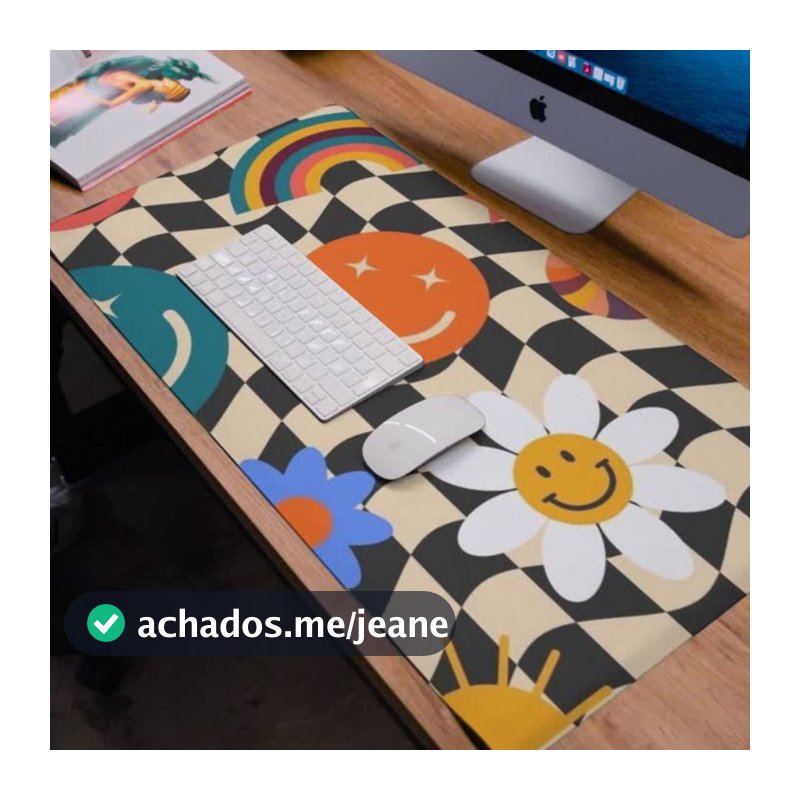 Mouse Pad Premium Gamer 70x30  Estilo para Escritório ou Setup