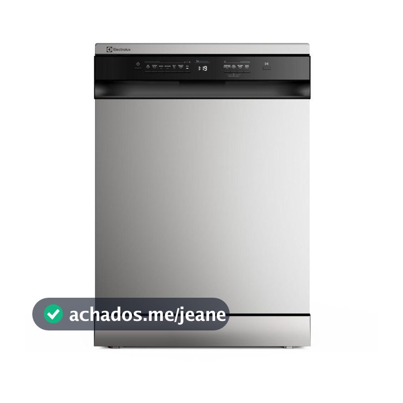 Lava-Louça Electrolux 14 Serviços Inox com Programa Lava & Seca 50 min (LS14E)