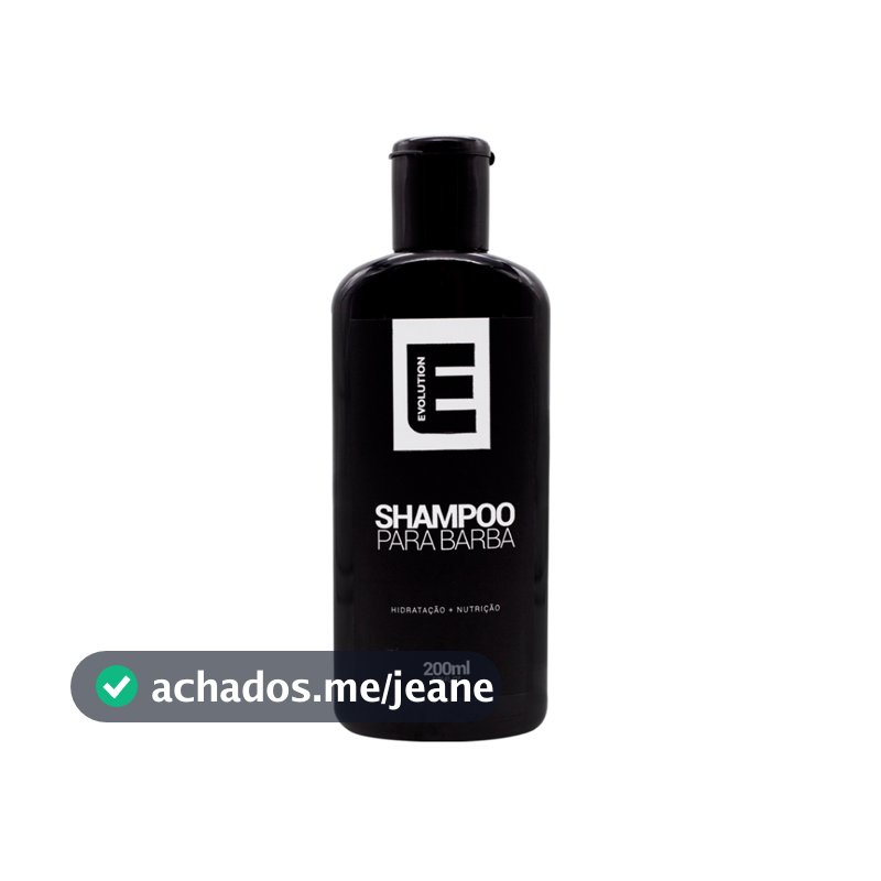 Shampoo  para Barba 200ml - Evolution Barber