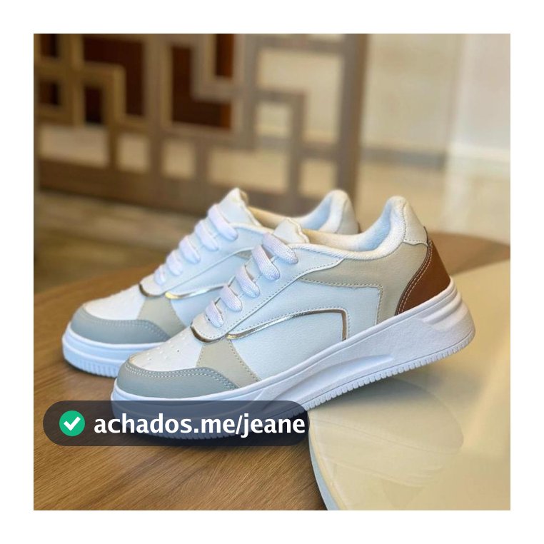 Tênis Feminino Casual Blogueira Confortável e Estiloso Envio Rápido