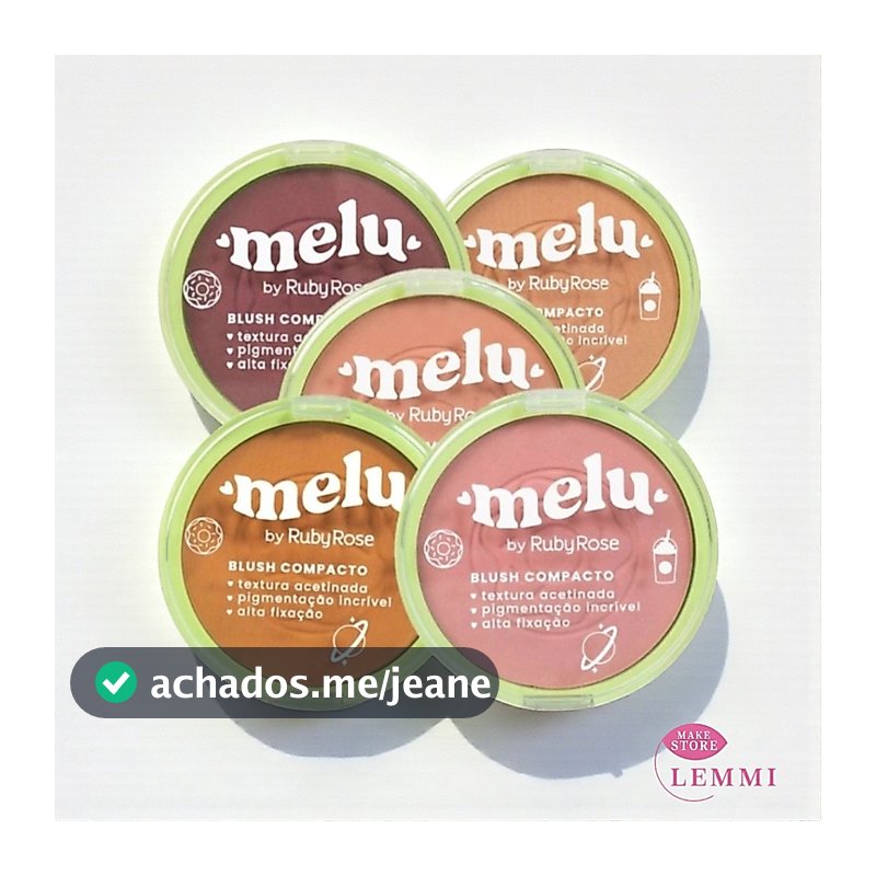 Blush Compacto Melu By Ruby Rose 10 g RR871