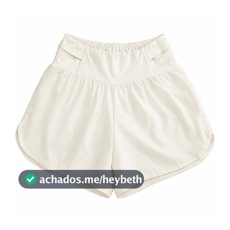 SHORT DUPLO FEMININO 360 WHITE