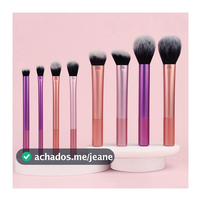 Oito Conjunto De Pincéis De Maquiagem Profissional , Blush , Contorno , Sombra , Pincel Iluminador , Ferramentas De Bele