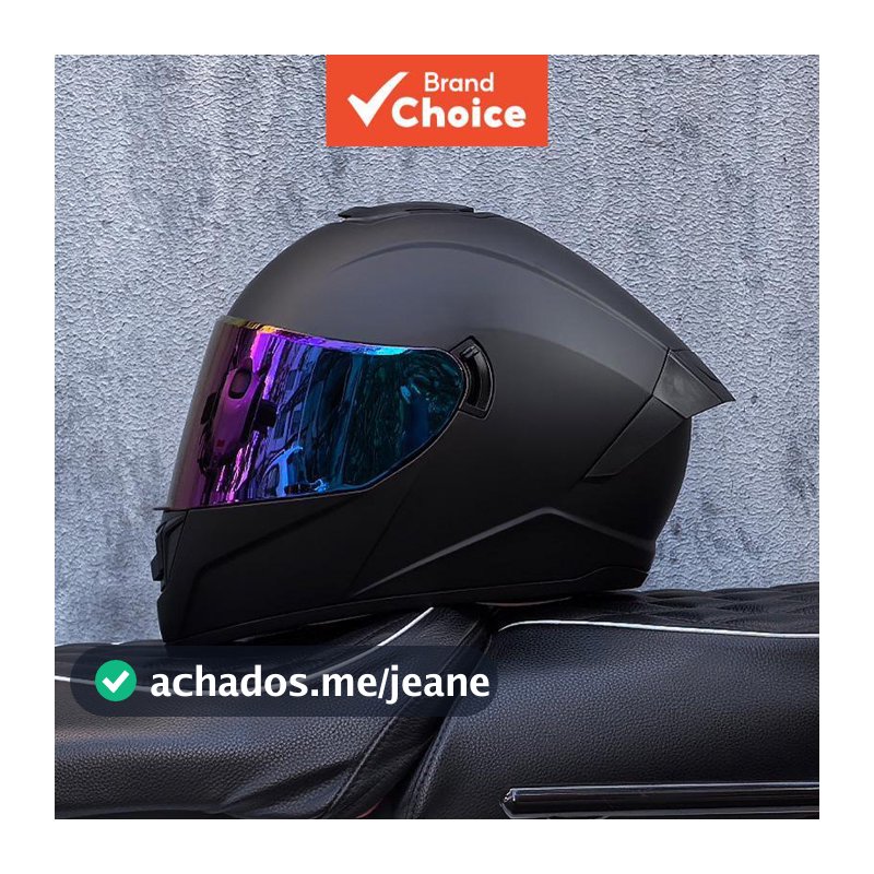Orz 701 Capacete de Motocicleta com Dupla Viseira Espelhada, Flip-up, Integral, Aprovado pelo DOT, para Todas as