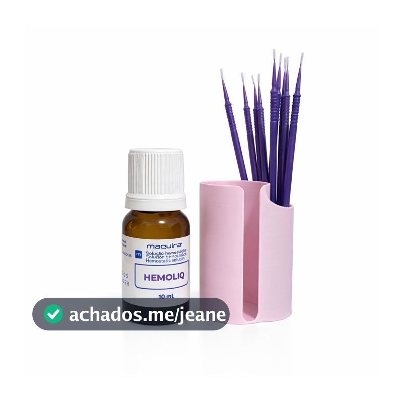 Hemoliq com 10 Aplicadores e Case de Organização – Kit Completo