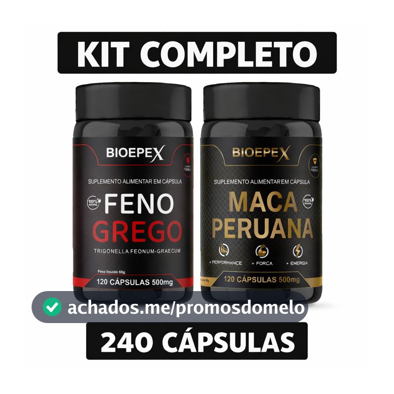 Testo Master KIT 2 potes 240 Cápsulas 500mg